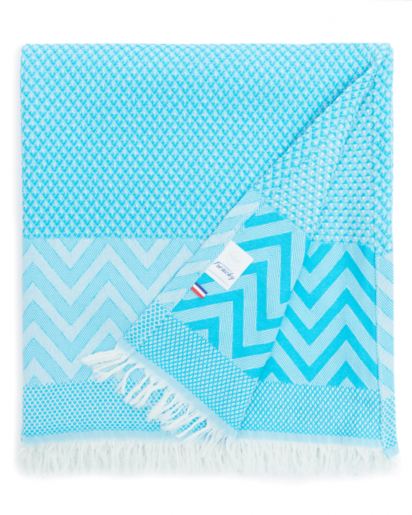 Draps de plage Take it easy Friendly Frenchy Draps de Plage