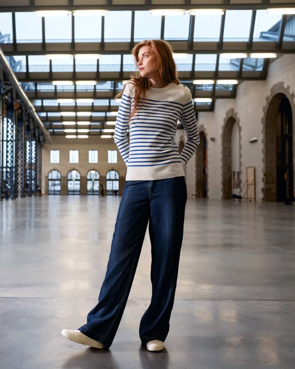 Pull Krogen Femme KF Friendly Frenchy Pulls Marins